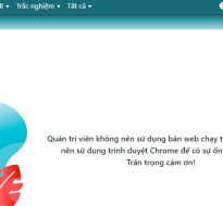HD đăng kí và đăng nhập tài khoản thi trắc nghiệm online trên web: tracnghiemonline.vn